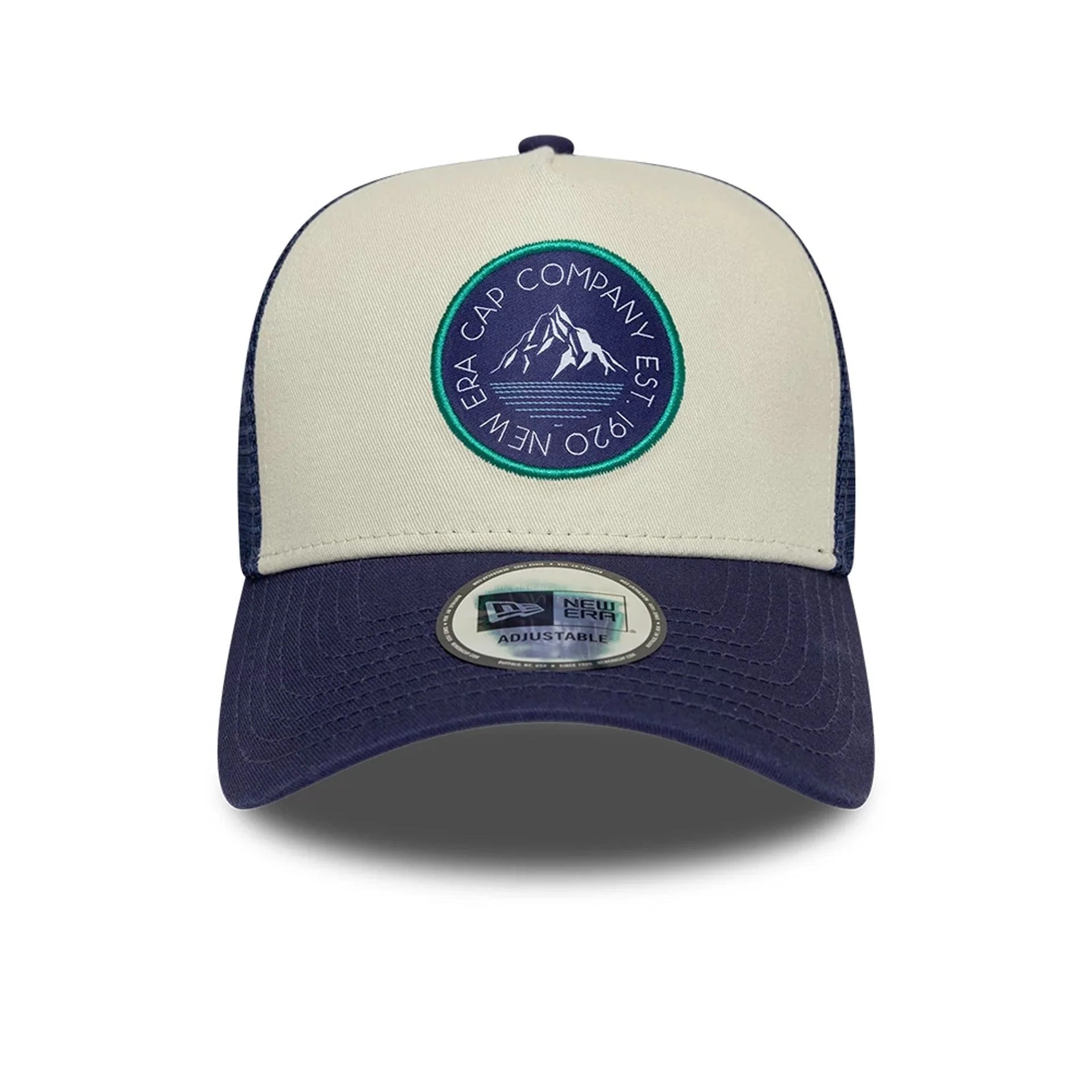 New Era - 9FORTY A-Frame Trucker Cap - NE OUTDOOR - Washed Navy - Headz Up 