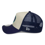 New Era - 9FORTY A-Frame Trucker Cap - NE OUTDOOR - Washed Navy - Headz Up 