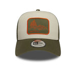 New Era - 9FORTY A-Frame Trucker Cap - NE OUTDOOR - Washed Olive - Headz Up 