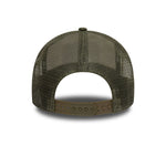 New Era - 9FORTY A-Frame Trucker Cap - NE OUTDOOR - Washed Olive - Headz Up 