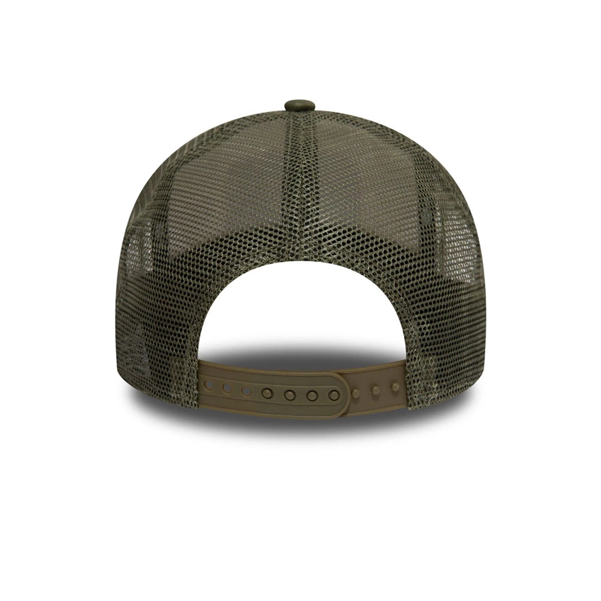 New Era - 9FORTY A-Frame Trucker Cap - NE OUTDOOR - Washed Olive - Headz Up 