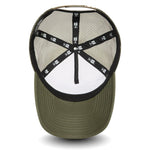 New Era - 9FORTY A-Frame Trucker Cap - NE OUTDOOR - Washed Olive - Headz Up 