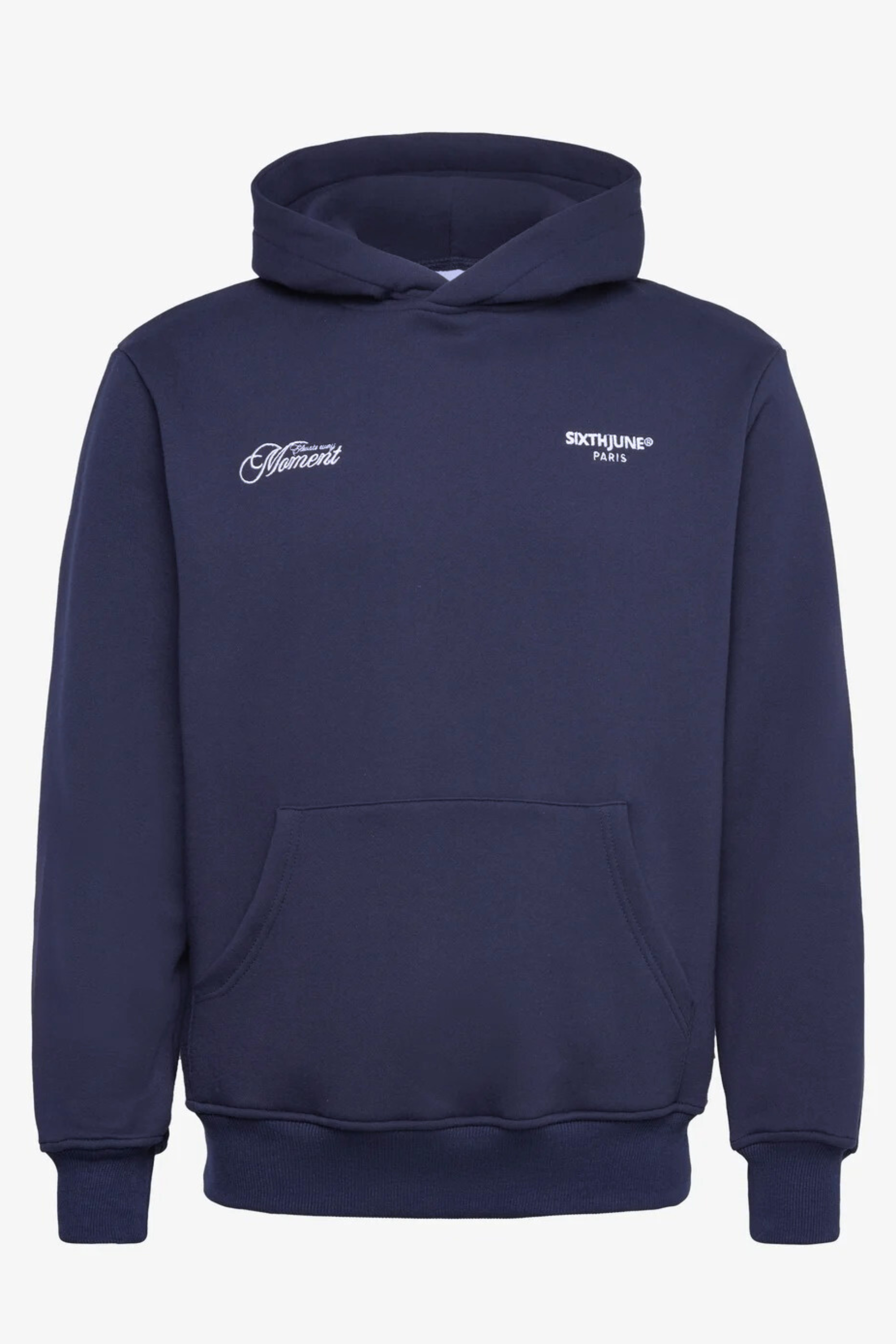 SIXTH JUNE - Elevate Embroidered Hoodie - Navy - Headz Up 