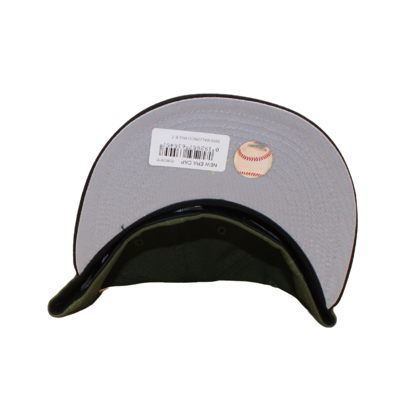 Baltimore Orioles Cooperstown 59Fifty Fitted 60th - Olive - Headz Up 