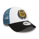 New Era - Moto Guzzi - Trucker Cap - White/Blue/Black - Headz Up 