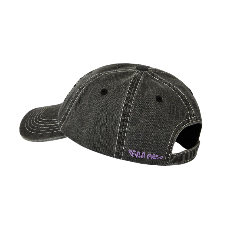 Pica Pica - PICA PICA BLANK - Dad Cap - Washed Black - Headz Up 