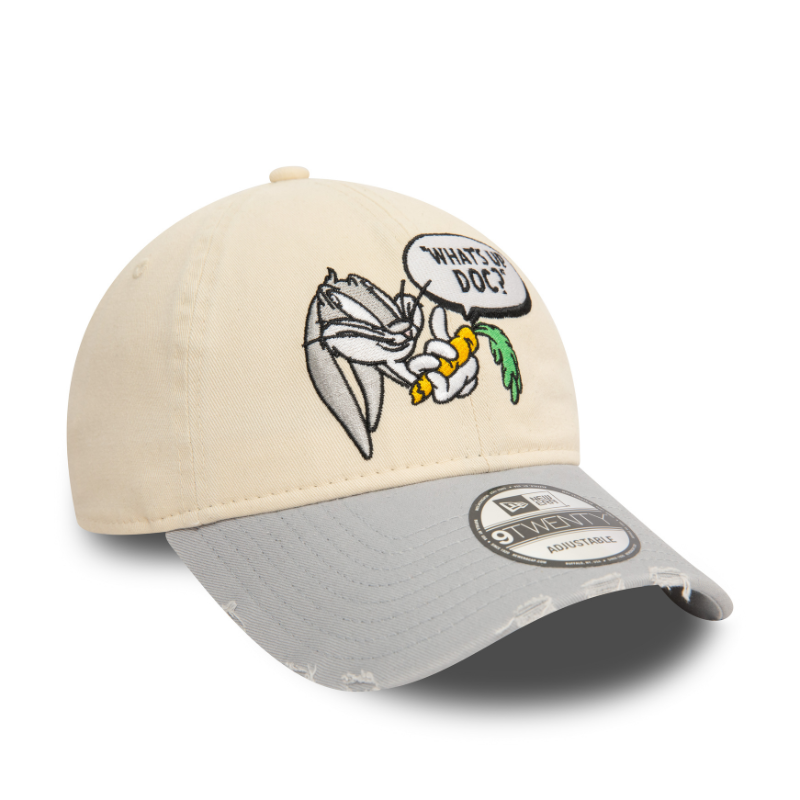 New Era - 9Twenty Adjustable Cap - WB Bugs Bunny -  Washed Stone/Grey