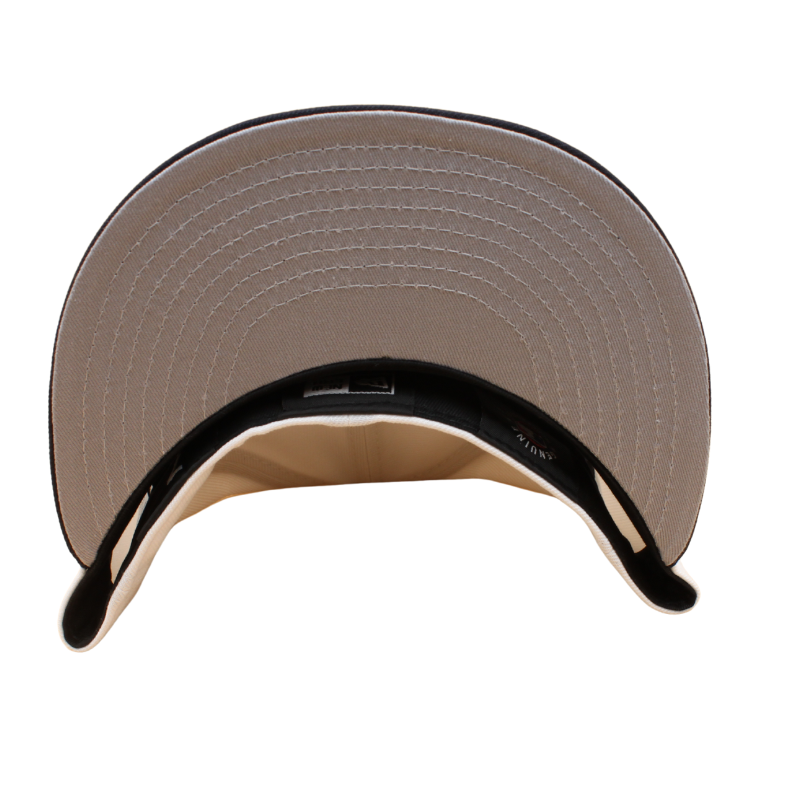 New Era 59FIFTY Fitted Cap - Atlanta Braves - Chrome/Navy - Grey UV - Headz Up 