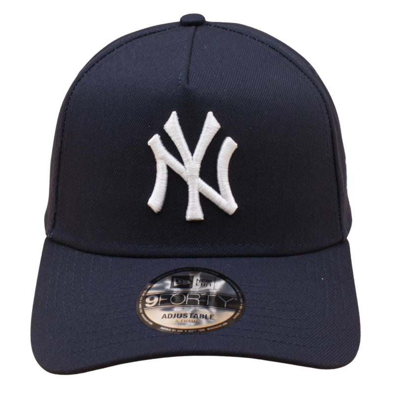 New Era - 9FORTY A-Frame Cap - New York Yankees - Navy - Headz Up 