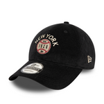 New Era - NE Cord - 9Twenty  Dad Cap - Black - Headz Up 