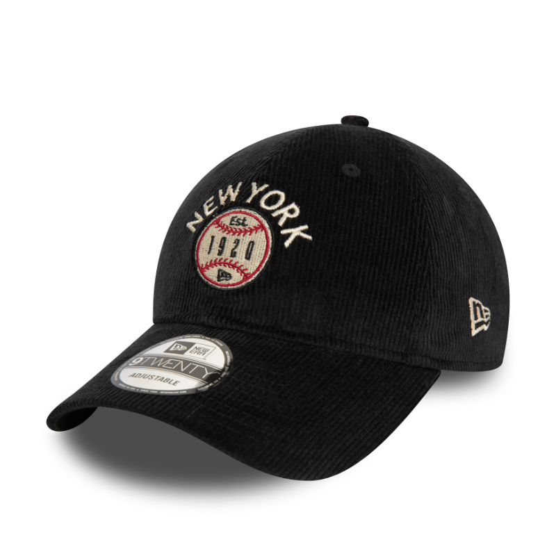 New Era - NE Cord - 9Twenty  Dad Cap - Black