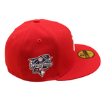 New Era - 59FIFTY - New York Yankees Cooperstown - WS 2000 - HEART - Scarlet/Sky Blue - Headz Up 