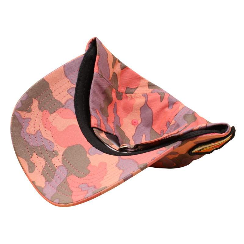 Headz Up - Live Cypher - "AARHUS" Unstructured A-Frame Cap - Pink/Purple Camo - Headz Up 