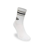 New Era - STRIPE CREW SOCK - 3 Pack - Black/White/Grey - Headz Up 