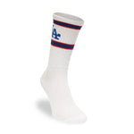 New Era - MLB Premium Sock - Los Angeles Dodgers - White - Headz Up 