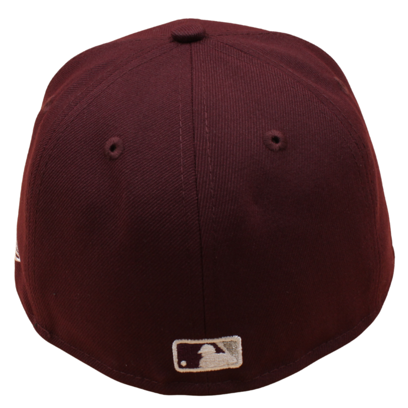 New Era - 59FIFTY Fitted - New York Yankees - Outline - Maroon/Grey UV - Headz Up 