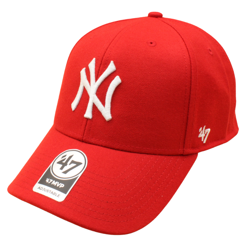 '47 - New York Yankees - MLB - MVP Adjustable Cap - Red - Headz Up 