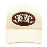 Stone/Brown Sabochini - Logo Trucker Cap - Headz Up 