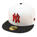 New Era - 59FIFTY - New York Yankees - White/Black/Red - Headz Up 