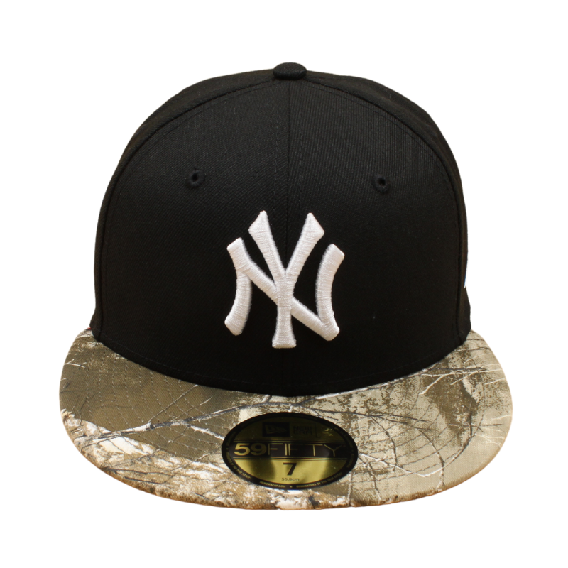 New Era - 59FIFTY Fitted - New York Yankees - Black Real Tree - Headz Up 