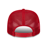 New Era 9SEVENTY stretch mesh snapback cap med Detroit Red Wings logo, blå og hvid med justerbar snapback.