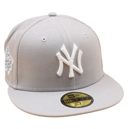 New Era - 59FIFTY Fitted - New York Yankees - 1998 World Series - Grey/Sky Blue UV