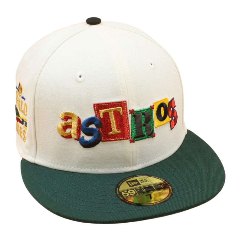 New Era - 59FIFTY - Houston Astros - World Series 2022 - Chrome/Green - Headz Up 