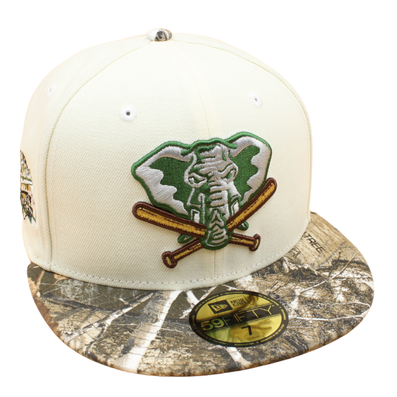 New Era - 59FIFTY - Oakland Athletics - WS 1989 - Chrome/Real Tree - Headz Up 