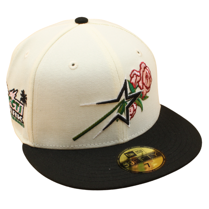 New Era - 59FIFTY - Houston Astros Cooperstown - "Cacti Park" - Chrome/Black Pink UV - Headz Up 