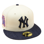 New Era - 59FIFTY - New York Yankees Cooperstown - 1976 World Series - Chrome/Denim - Headz Up 