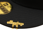 Headz Up - Cap Clip - "Script" Logo - Gold - Headz Up 