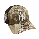 New Era - New York Yankees - 9FORTY A-Frame Trucker Cap - WS 2000 - Real Tree - Headz Up 