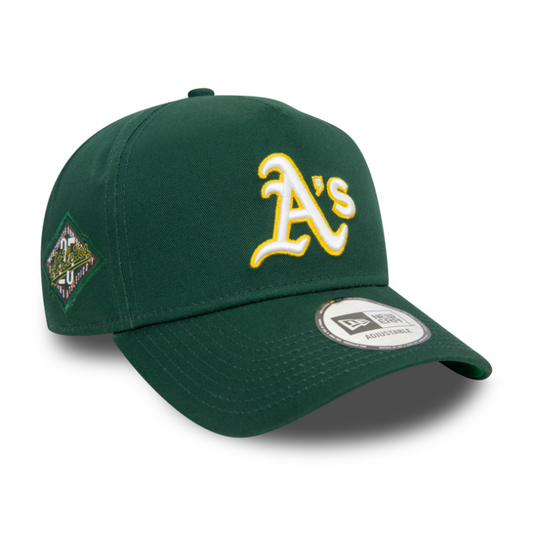 New Era - Oakland Athletics - Patch E-Frame Cap - Dark Green