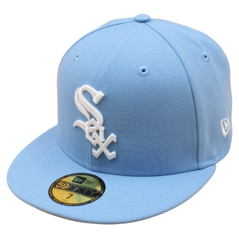 New Era - 59FIFTY Fitted - Chicago White Sox - Sky Blue/Grey UV - Headz Up 
