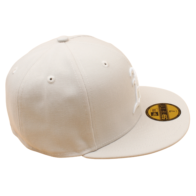 New Era - 59FIFTY Fitted - Oakland Athletics - Stone/Grey UV - Headz Up 