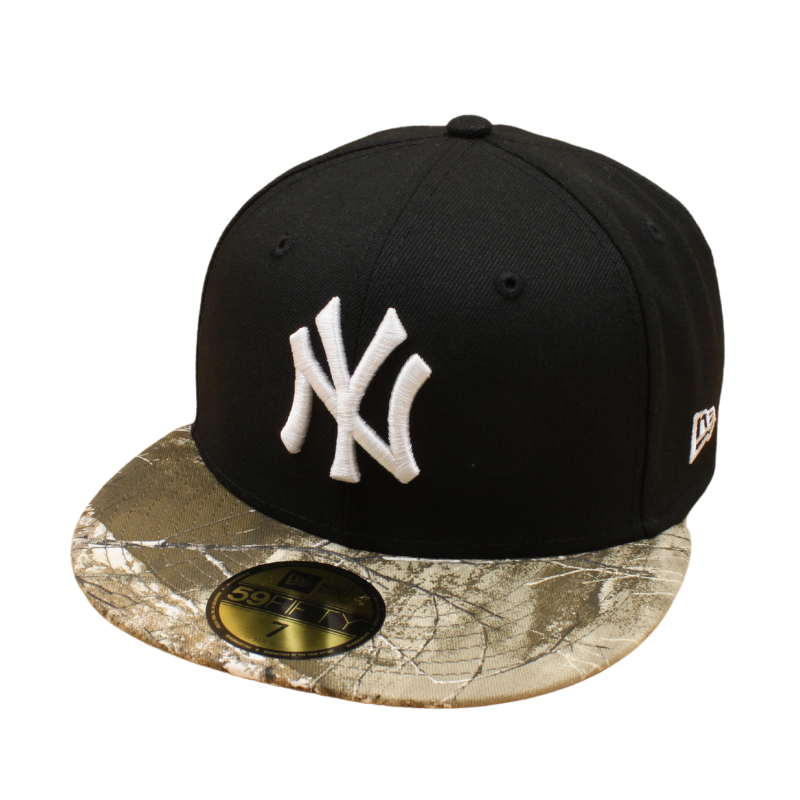 New Era - 59FIFTY Fitted - New York Yankees - Black Real Tree - Headz Up 
