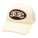 Stone/Brown Sabochini - Logo Trucker Cap - Headz Up 