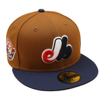 New Era - 59FIFTY - Montreal Expos - 25th Anniversary - Toasted Brown/Ocean Blue - Headz Up 