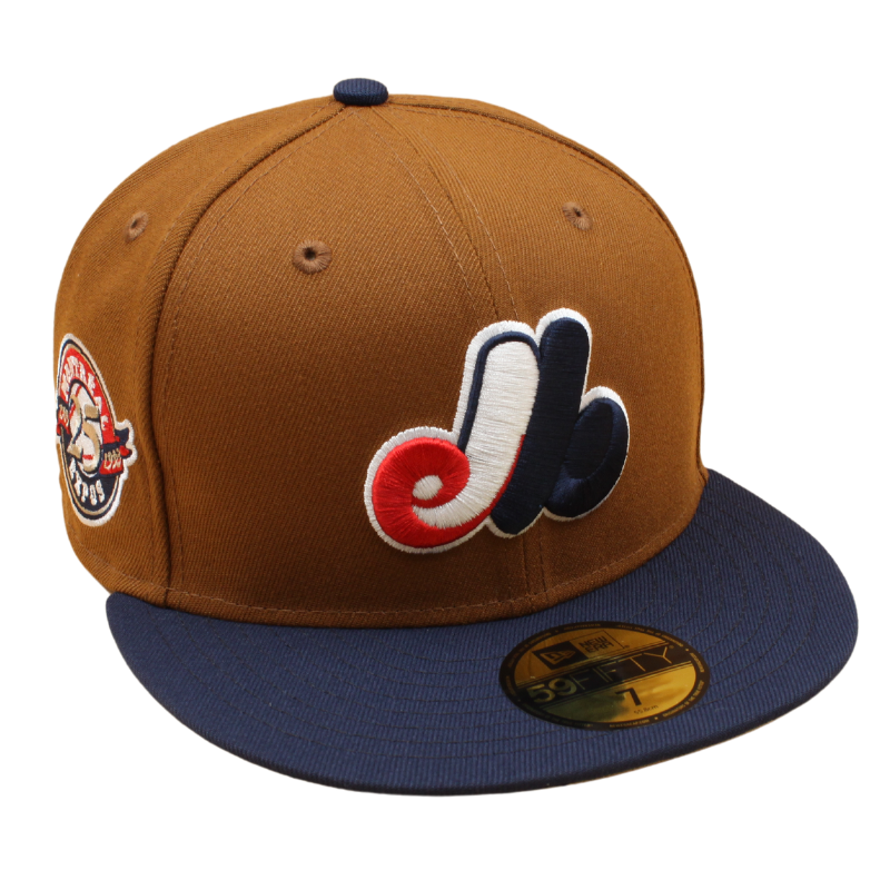 New Era - 59FIFTY - Montreal Expos - 25th Anniversary - Toasted Brown/Ocean Blue - Headz Up 