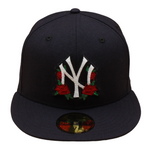 New Era - 59FIFTY - New York Yankees - Floral - Navy/Pink UV - Headz Up 