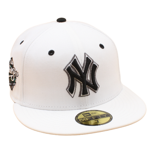 New Era - 59FIFTY Fitted - New York Yankees Cooperstown -  World Series 1999 - All White/Grey