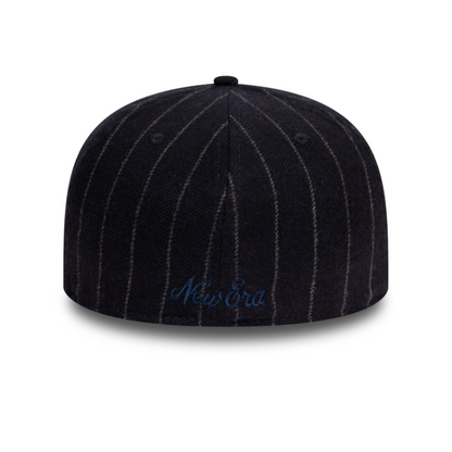 New Era - 59FIFTY Fitted Cap - New Era X Moon Wool Stripe - Navy