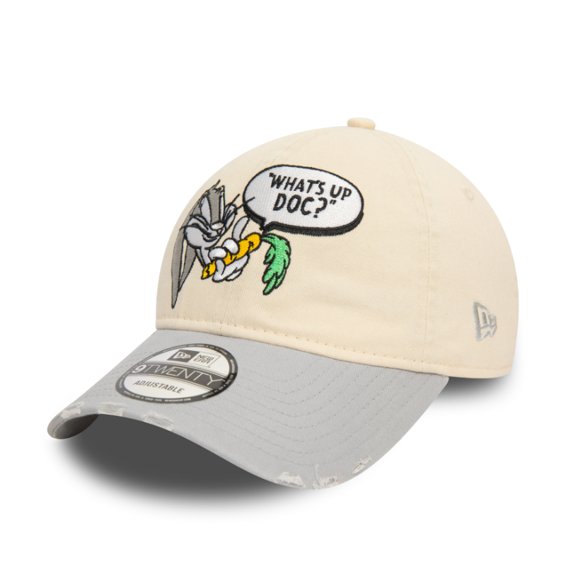 New Era - 9Twenty Adjustable Cap - WB Bugs Bunny -  Washed Stone/Grey