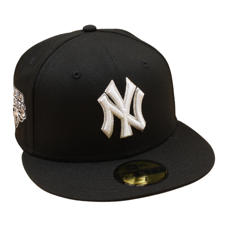 New Era - 59FIFTY Fitted - New York Yankees Cooperstown - 2009 WS - Black Silver Outline