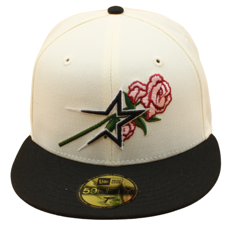 New Era - 59FIFTY - Houston Astros Cooperstown - "Cacti Park" - Chrome/Black Pink UV - Headz Up 