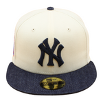 New Era - 59FIFTY - New York Yankees Cooperstown - 1976 World Series - Chrome/Denim - Headz Up 
