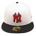 New Era - 59FIFTY - New York Yankees - White/Black/Red - Headz Up 