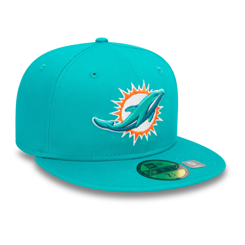 New Era - 59Fifty Fitted Cap -  NFL - Miami Dolphins - OTC - Headz Up 