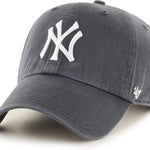 '47 - New York Yankees MLB Clean Up Adjustable Cap - Charcoal - Headz Up 