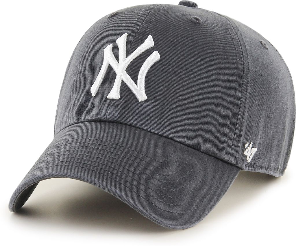 '47 - New York Yankees MLB Clean Up Adjustable Cap - Charcoal - Headz Up 